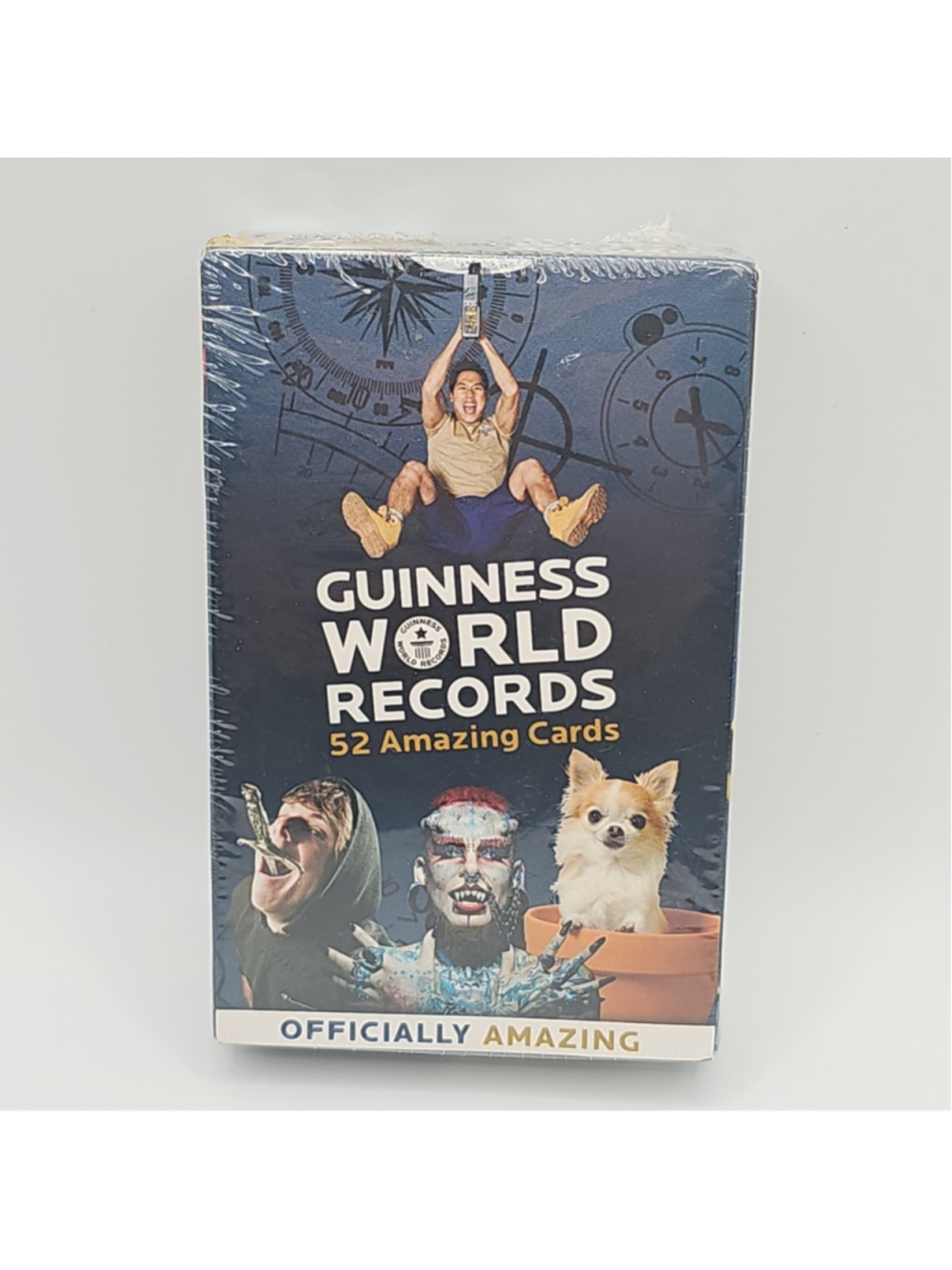 Guinness World Records 52 Amazing Cards New Sealed if House Playing Cards